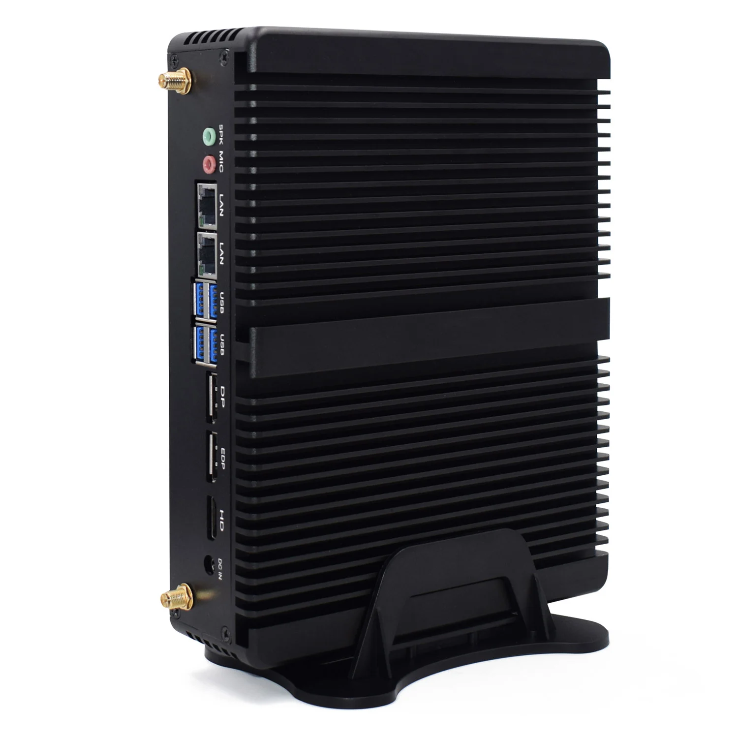 8-й промышленный Миникомпьютер Intel core i5 8250U i7 8550U Kaby Lake R wake on lan ddr4 2 lan 2,4G/5G Wifi крошечная форма pc itx RS485