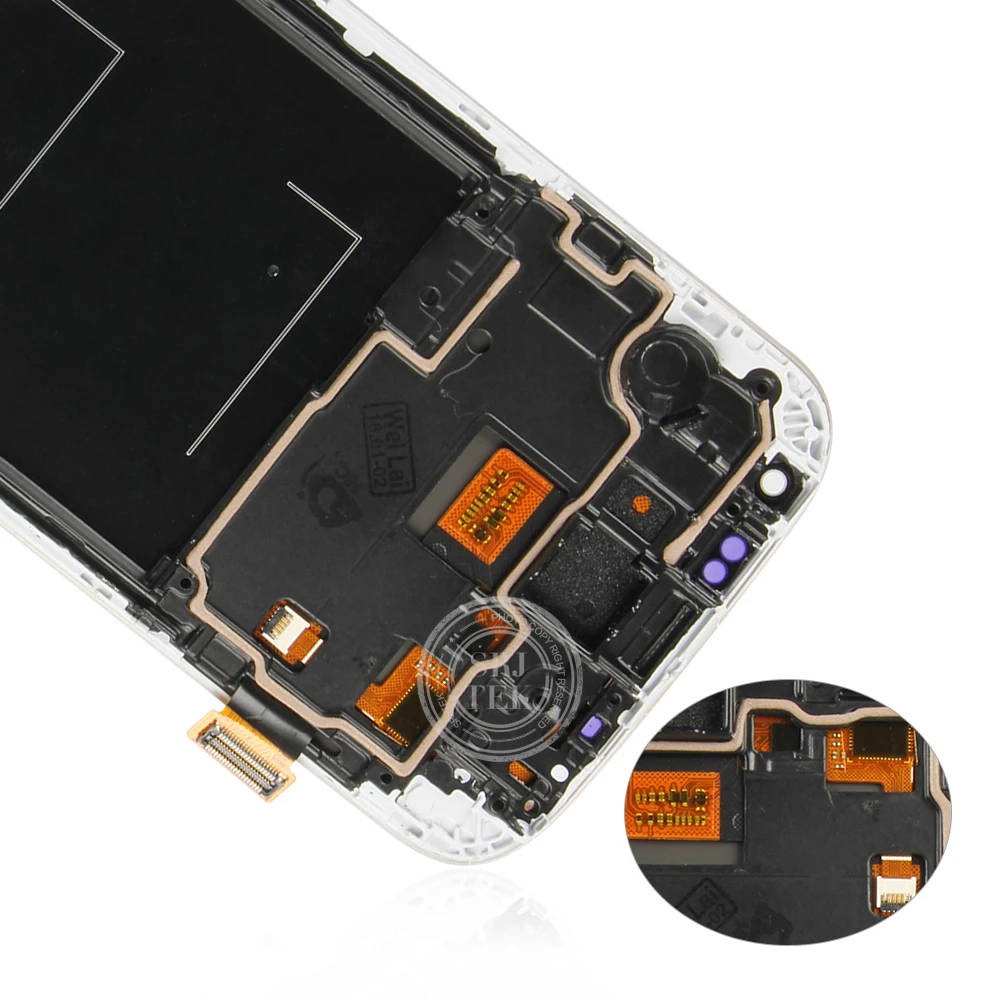 Ips для samsung Galaxy S4 I9500, ЖК-дисплей, сенсорный дигитайзер, сенсорное стекло в сборе с рамкой для Galaxy S4 GT-i9505 i9505