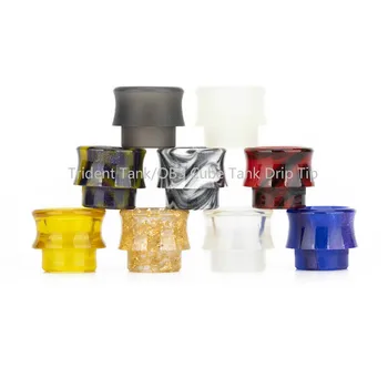 

Oumier Bulk RTA/Vandyvape TridentTank/OBSCube Tank/reload s rda Wide Bore 16mm cobra Delrin/Resin Gear 810 Drip Tip Replacement