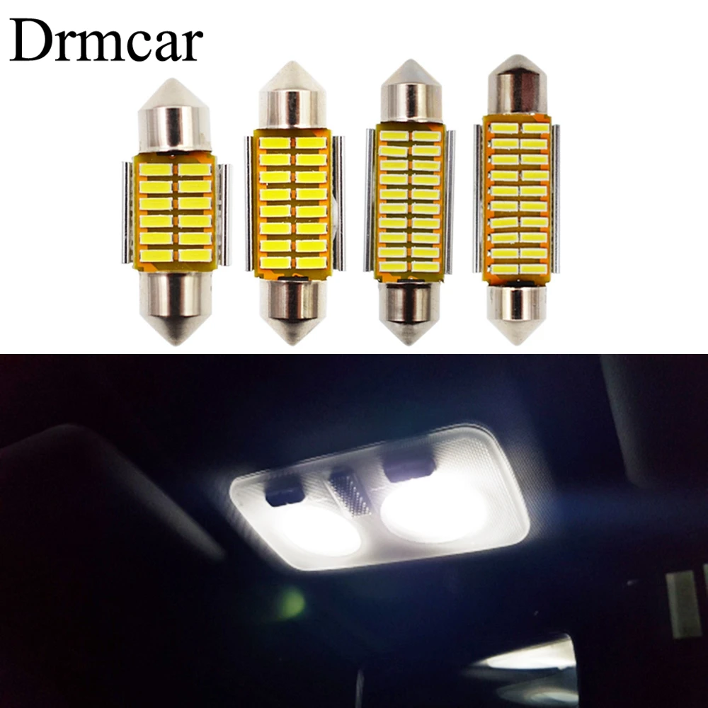 

Festoon 31mm 36mm 39mm 41mm LED Bulb C5W C10W Super Bright 4014 SMD Canbus Error Free Auto Interior Doom Lamp Car Styling Light
