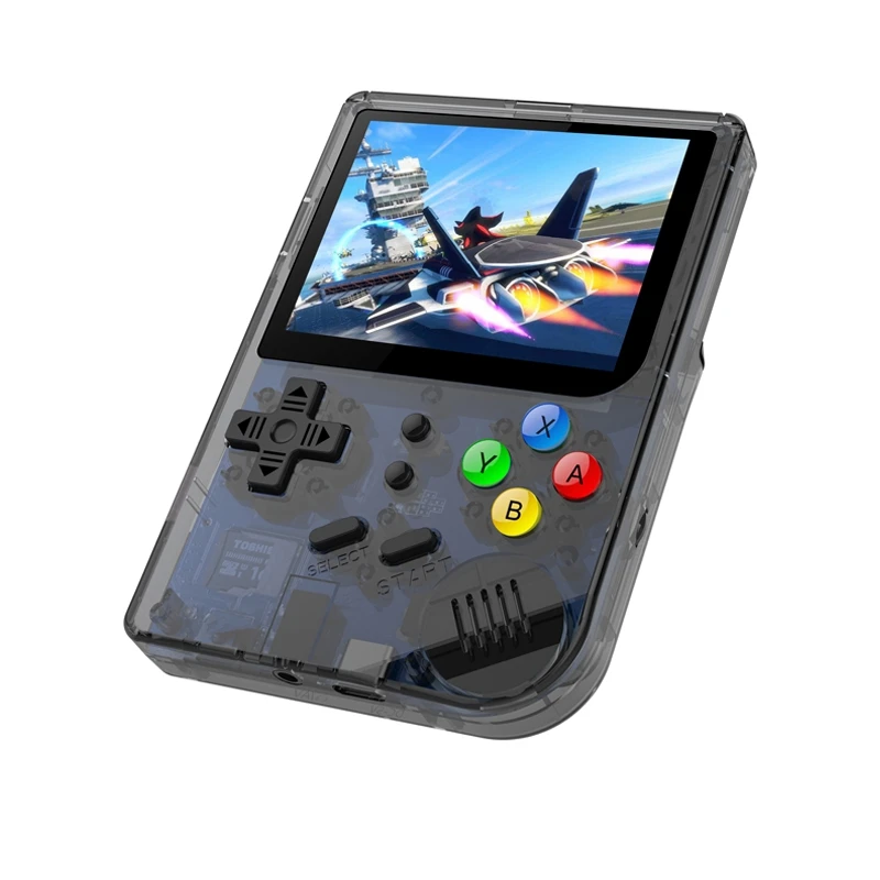 

IG-Rg300 3 Inch Video Games Retro Console Build-In 3000 Games Handheld for Cp1 Cp2 Neogeo Gba Gbc Gb Sfc Md Open System Black