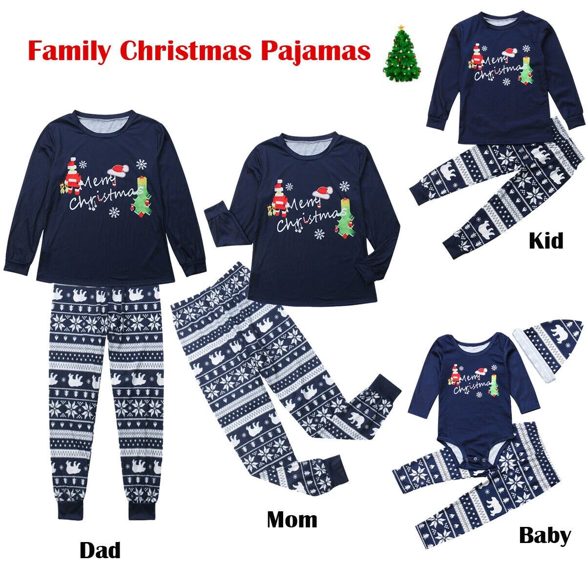 Mum and dad matching pjs Clearance