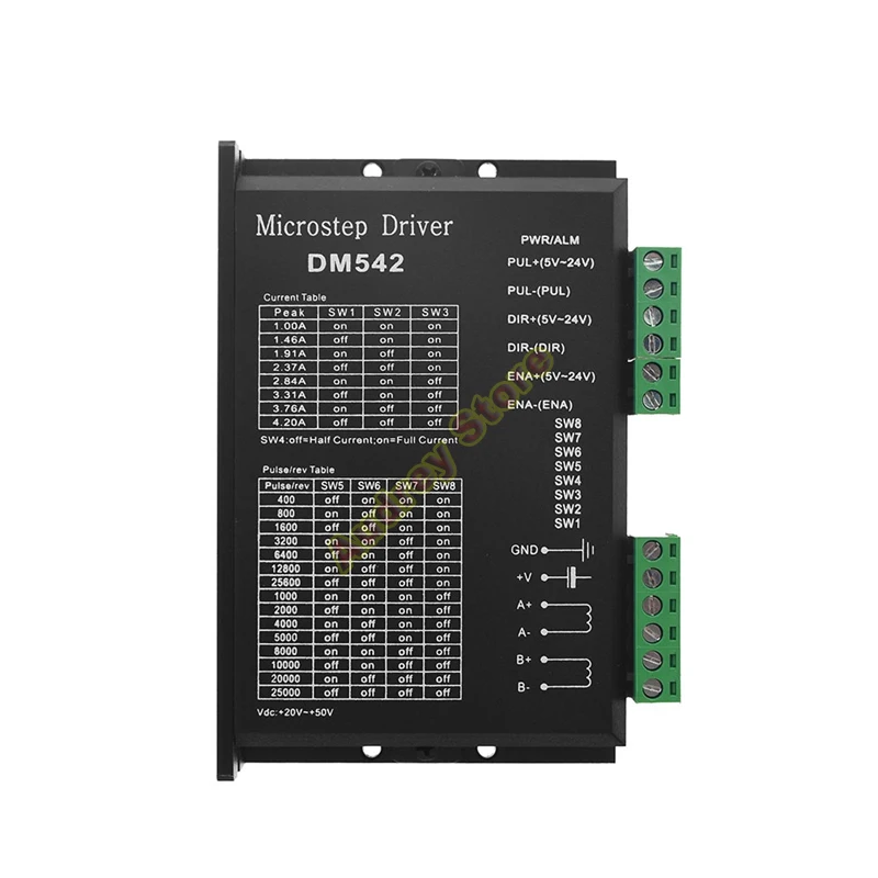 DSP цифровой 57 / 86 шаговый двигатель драйвер 128/256 деление DM542 DM556 | Обустройство дома