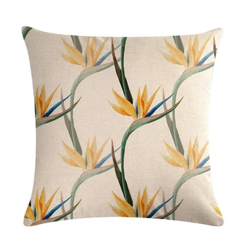 

Cushion Cover 2020 Animal Natural Series Pillow Cover 45*45cm High Quality Linen Pillow Pillowcase Home Office Sofa Decorative