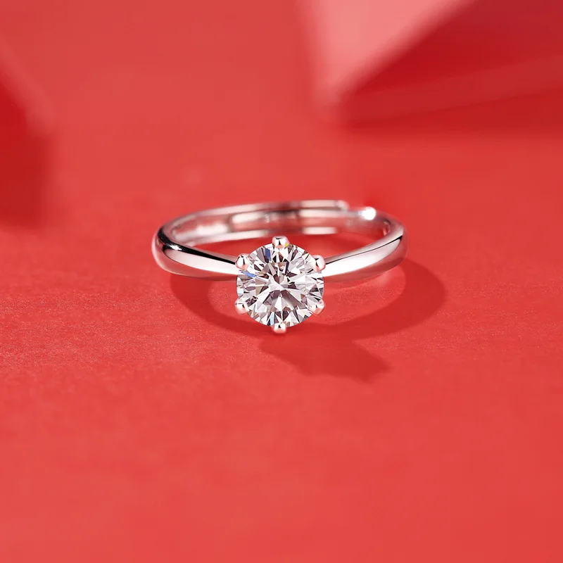 925 Silver Mens Adjustable Diamond Ring with Simulated Diamonds for a  Stylish Look | Fake diamond, Diamond ring, Diamond