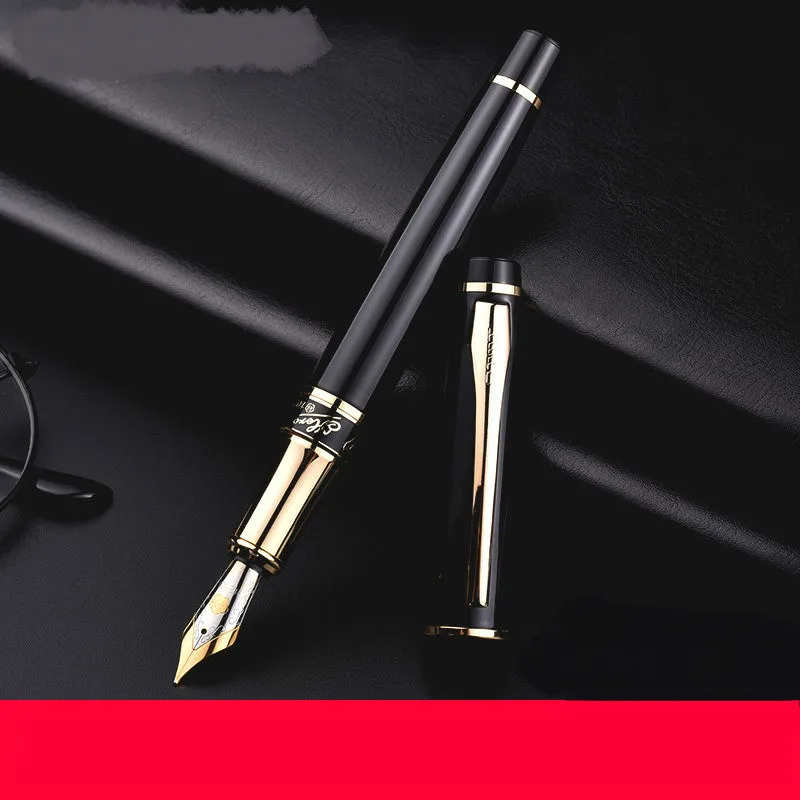 F 0.5mm Авторучка героя художественная каллиграфия ручка плюма Estilografica специальные мужские высококачественные изысканные деловые ручки для подписи взрослых студентов - Цвет: F 0.5mm