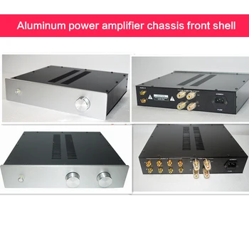 

Aluminum Power Amplifier Chassis A3207 Preamp Case Power Shell Audio Amplifier Box with RCA Binding Post 320*70*266/326mm