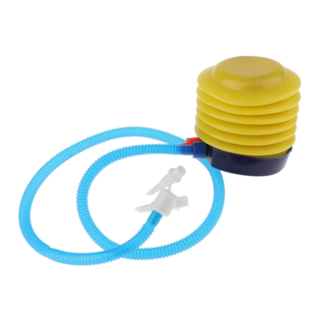 Foot Air Pump Inflator for Swimming Ring Inflatable Float Boat or Balloon Airbeds Portable
