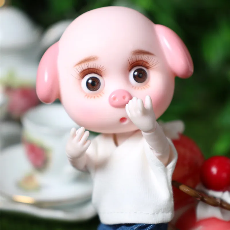 Fortune Days DoDo кукла 1/12 шарнирное тело 15 см мини-кукла для ребенка Lucky pig ob11 beauty "Свинья GSC глиняная кукла руки делают игрушки 26 суставов