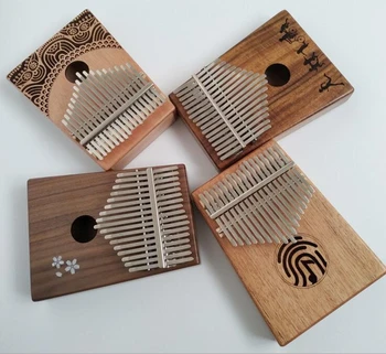 

Maciza Acacia flea finger piano 17 wooden keyboard Maciza Kalimba thermal instrument