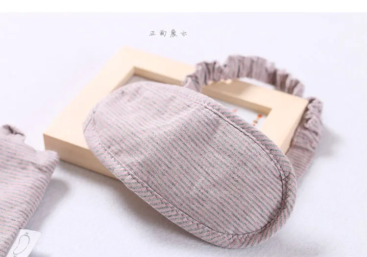 Нашивка для обеда, для глаз, MUJI-style, из чистого хлопка, из дышащего материала для сна, для глаз, для путешествий, для защиты глаз