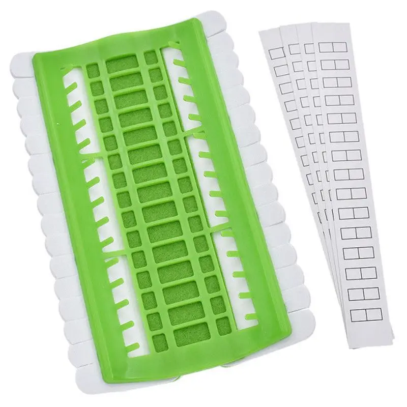 

Botique-Sewing Tools 30 Positions Cross Stitch Row Line Tool Set Sewing Needles Holder Embroidery Floss Thread Organizer DIY