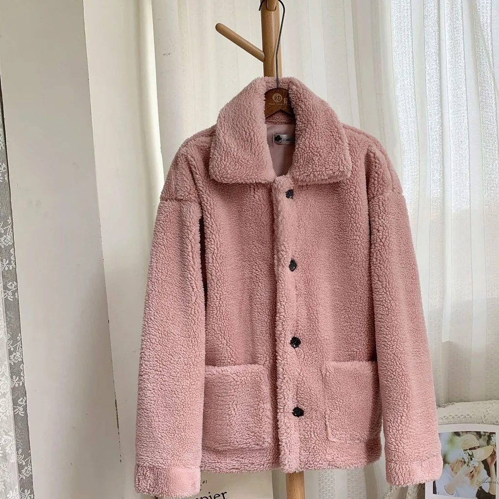 SAGACE Повседневная зимняя теплая Женская бархатная парка пальто с карманами