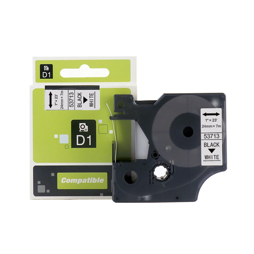 JIANYINGCHEN dymo D1 ленты 24 мм 53713 53710 53724 этикетка Кассета для dymo label manager LM 160 280 label make
