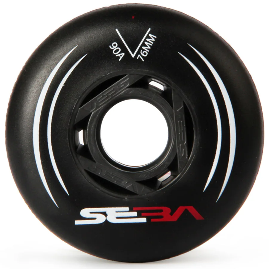 

100% Original SEBA Inline Skate Wheels 85A For Slalom And 90A For Sliding Roller Skating Wheels 72 76 80mm 8pcs/set Patines Tire