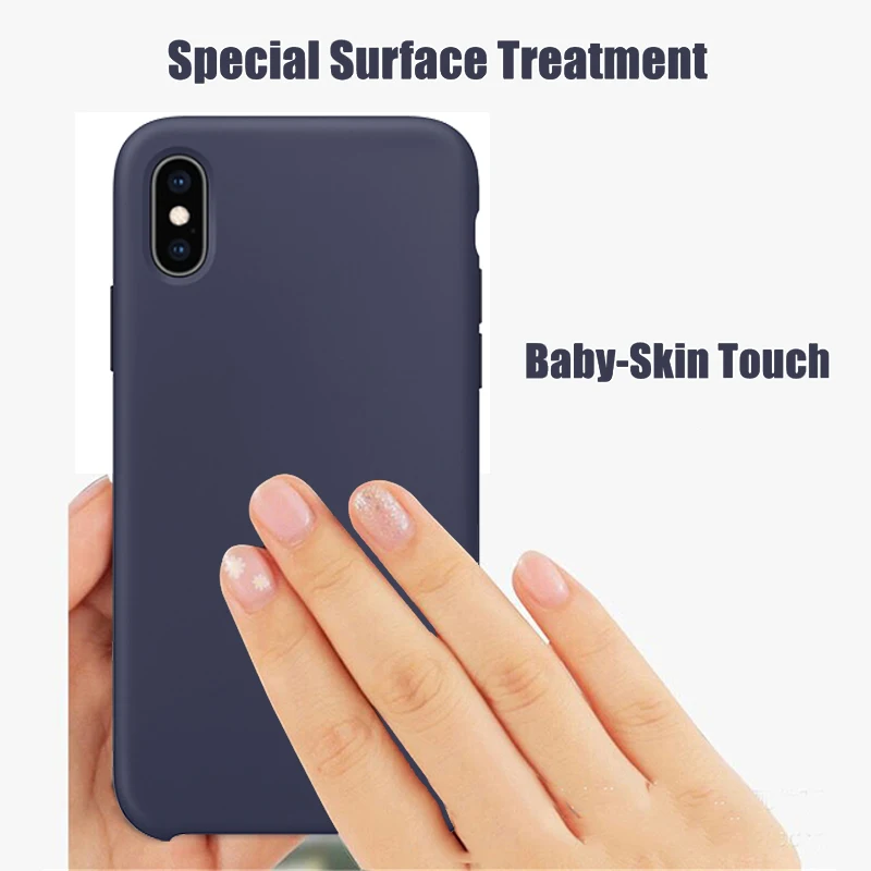 Роскошный официальный силиконовый чехол для iPhone 6 6s 7 8 Plus, чехол с жидким логотипом для Apple iPhone 11 X XS Max XR 11pro MAX, чехол