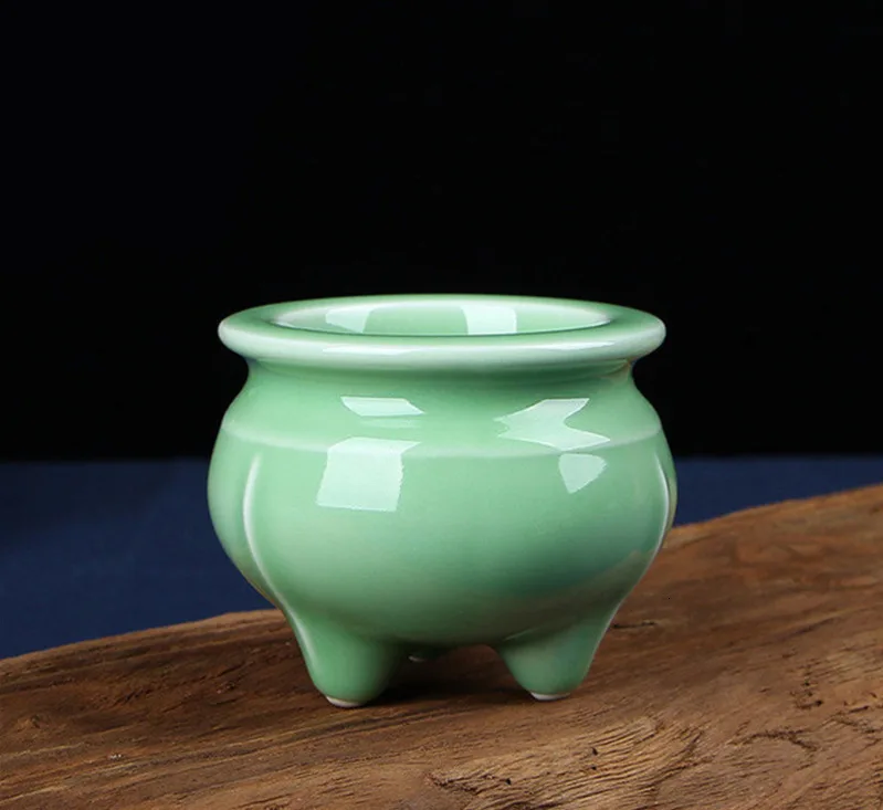 Ceramic Antique Incense Stick Burner Home Office Decoration Incense Stick Holder Crafts