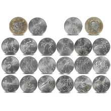 Japan Set 22 PCS Coins, 2020 Sport Game Coin for Collection