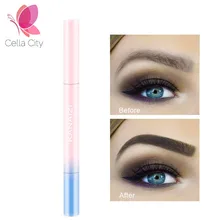 Прозрачная карандаш для бровей Водонепроницаемая кисть для бровей Водонепроницаемая стойкая черная коричневая ручка для татуаж бровей Косметика
