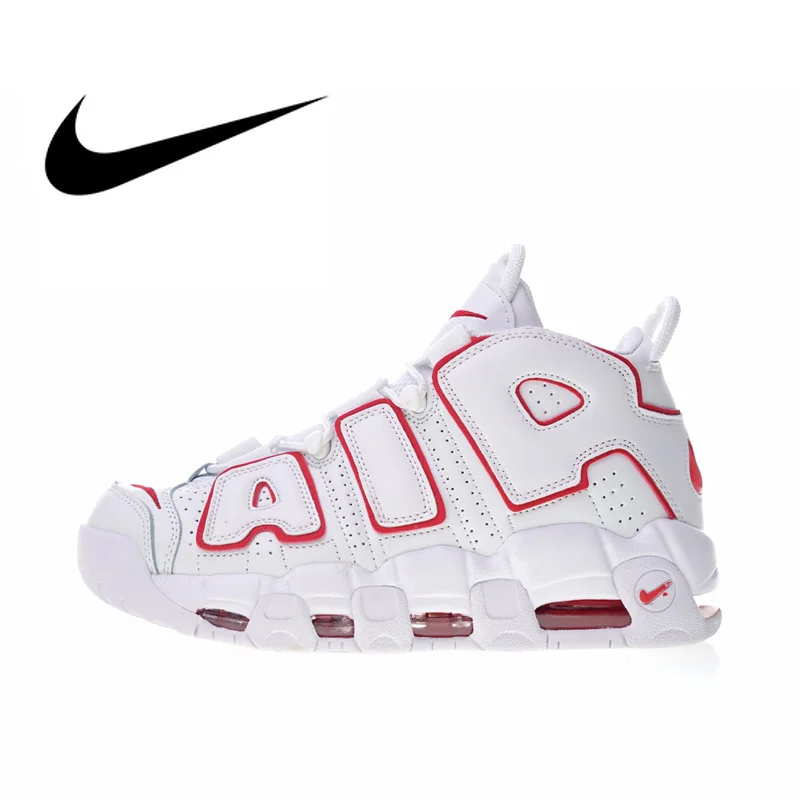 Оригинальный Nike Оригинальные кроссовки Air более ритмично Для мужчин, уличные баскетбольные кроссовки Одежда высшего качества спортивная
