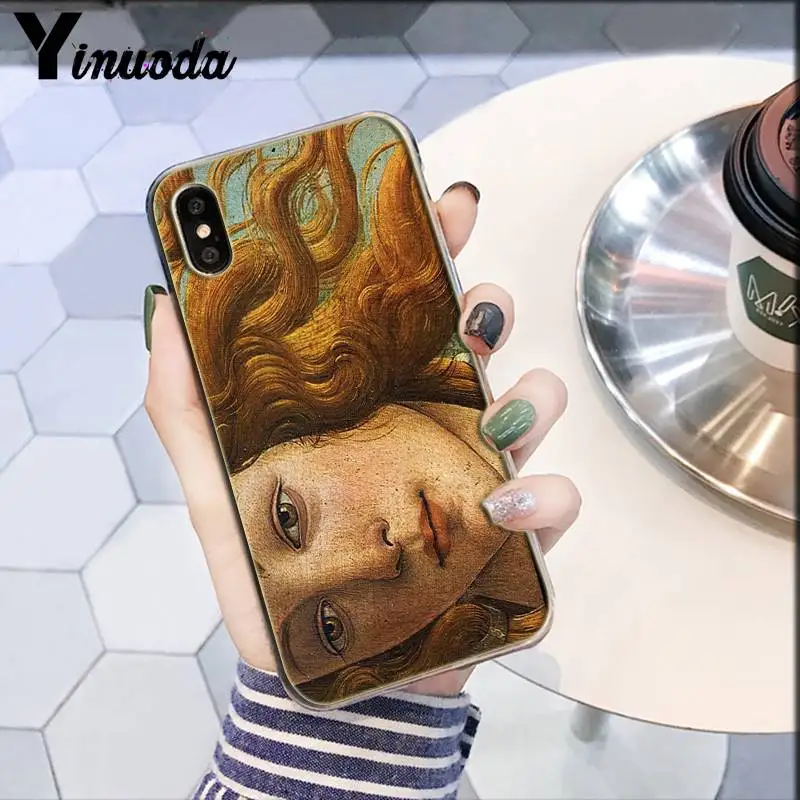 Художественная картина Рождение Венеры само Lovec мягкий чехол для телефона IPhone8 7 6