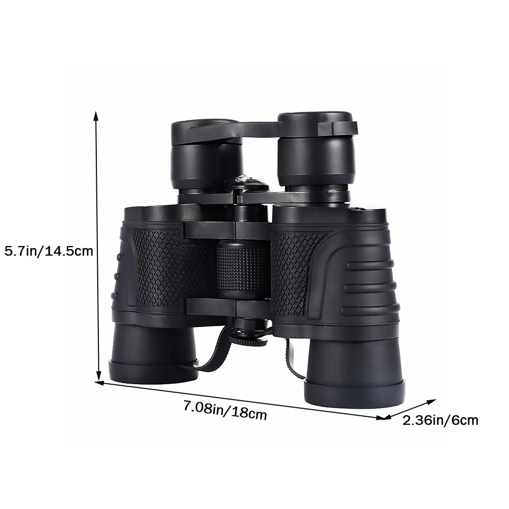 80x80 HD Powerful Binoculars Outdoor Hunting Bird Watching Telescope Optics For Outdoor Hiking Portable Binoculars