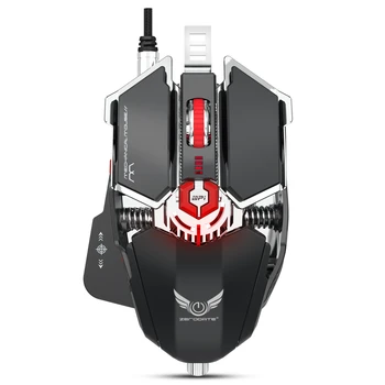 

2019 Professional Wired Gaming Mouse 10Button 4000dpi LED Optical USB Backlight Computer