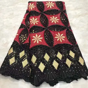 

2020 New Design High Quality Swiss Voile Laces Switzerland Cotton African Dry Cotton Lace Fabric Nigerian Guipure Lace TG2-10