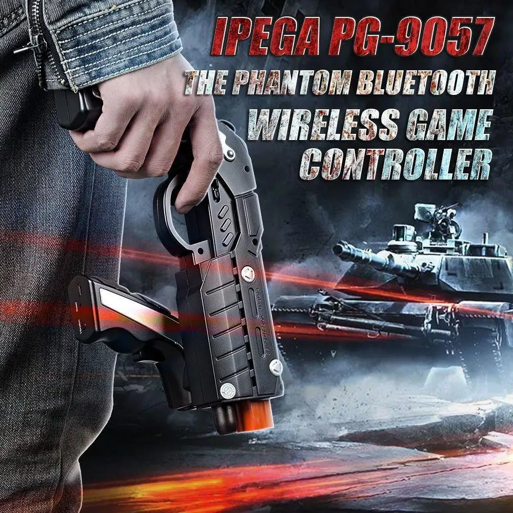 Ipega PG-9057 джойстик для Pad/Android телефон планшетный ПК Bluetooth беспроводной игровой контроллер пистолет джойстик для телефона Android