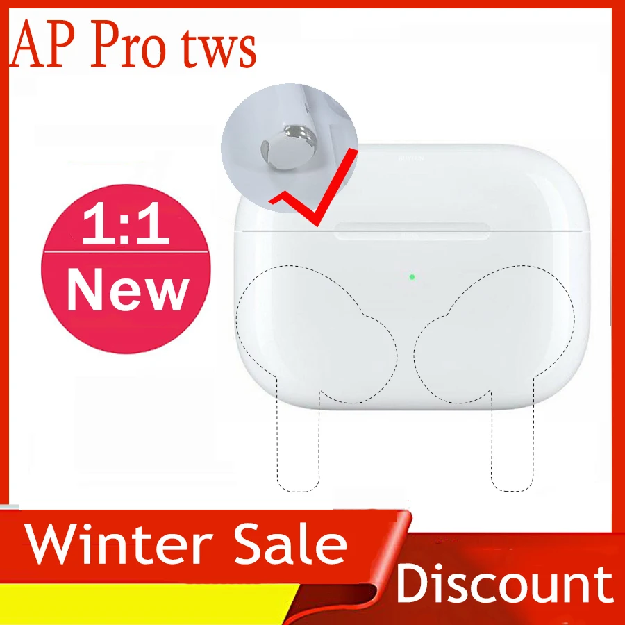 

Bluetooth 5.0 Headphone AP Pro TWS Mini Wireless Earphones Dual Talk Sports Headset 3D Stereo Earphone Airpoed Headphone Earbuds