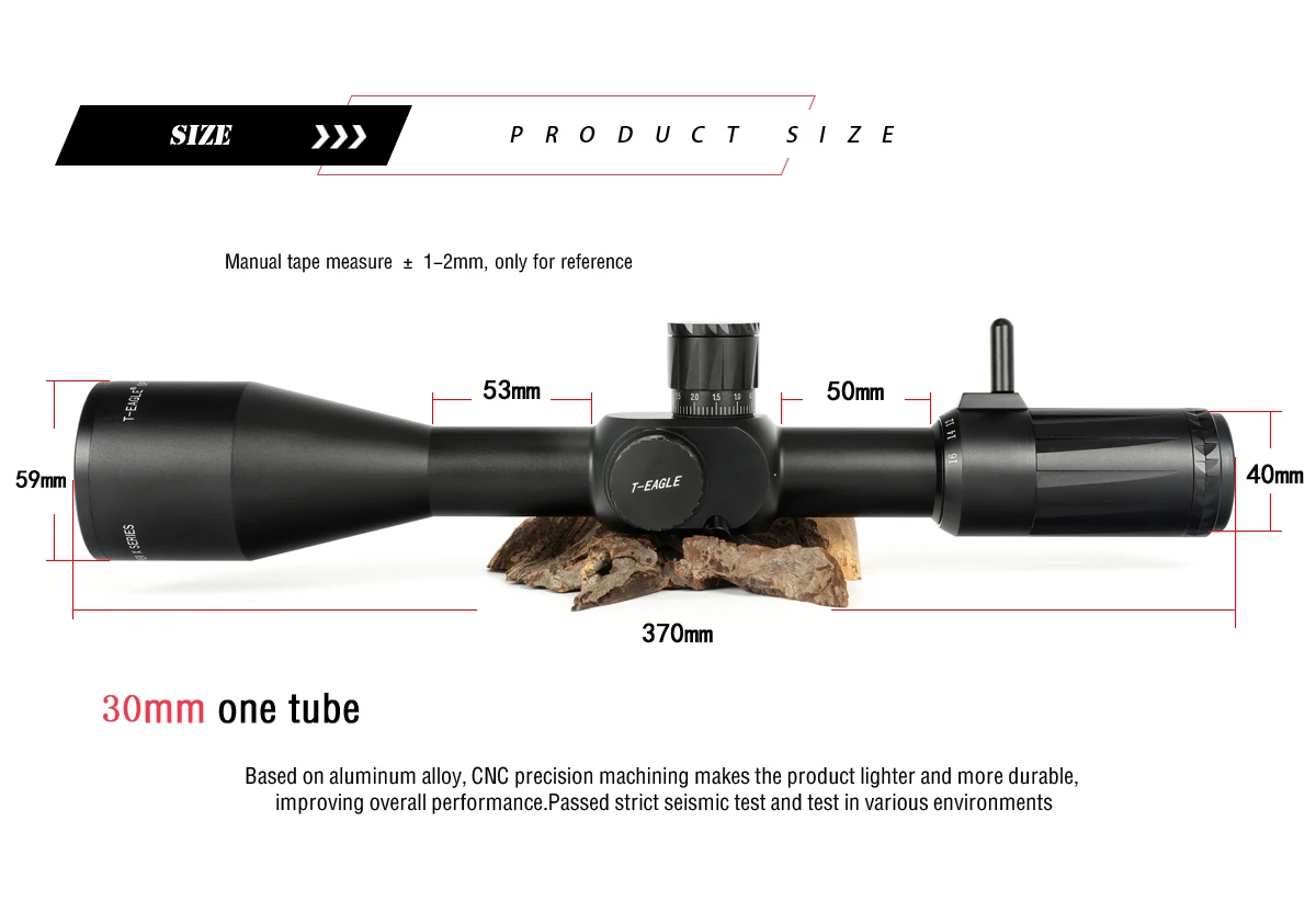 Viper HD 4-16x50 FFP противоударные прицелы первый фокальный самолет тактический прицел с красной подсветкой сетка охотничьи оптические прицелы
