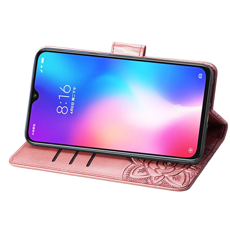 Кожаный чехол для девочек Xiaomi 9 9T Pro 9SE CC9 CC9E A3 Lite Redmi K20 7 7A 6A Redmi Note 8 6 Pro с милой бабочкой Fundas D05F