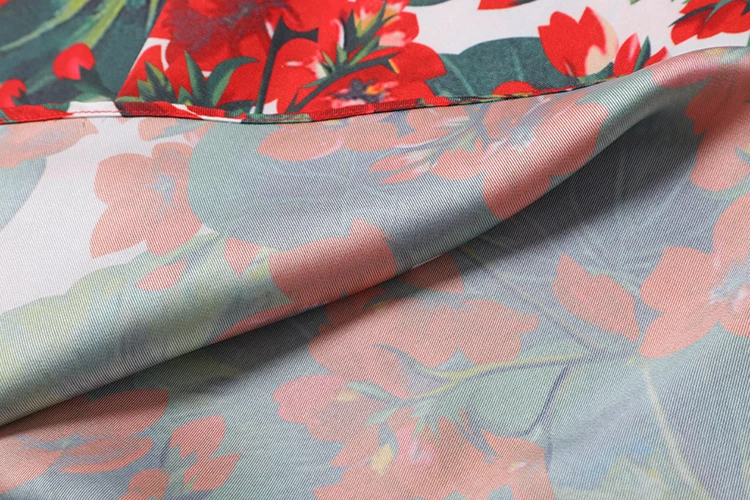 design de moda feminina vermelho hortênsia flor impressão t camisa