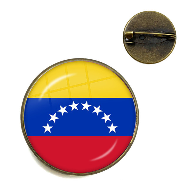 Union,Brazil,Canada,Netherlands,Israel,Syria,Venezuela,United States,Spain National Flag Brooch Collar Pins Jewelry Gift