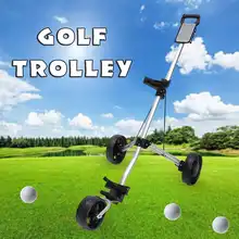 Многофункциональная тележка для гольфа с 3 колесами, регулируемая железная тележка для гольфа, складная тележка для гольфа из алюминиевого сплава