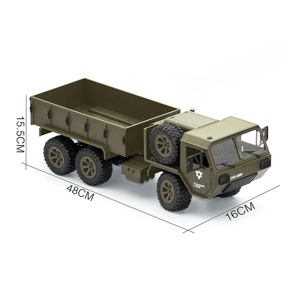 Детский подарок WPL B-24 1: 16 RTR 2,4G военный Радиоуправляемый автомобиль 4 WD с дистанционным управлением, детские игрушки, подарок на день рождения