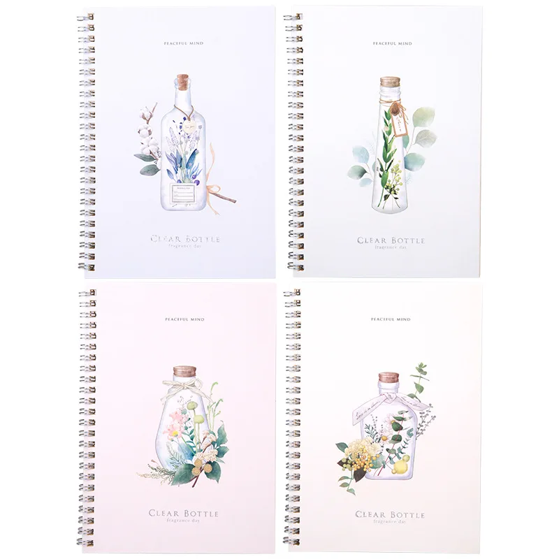 

Deli Stationery LA560 Coil Notebook Practice Note Creative Laptop Office Stationery