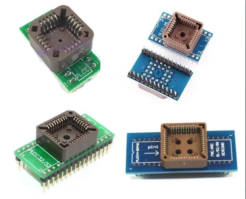 1 шт. адаптер для интегральной схемы PLCC44 к розетке DIP40 IC PLCC32 DIP32 PLCC28 dip24 PLCC20