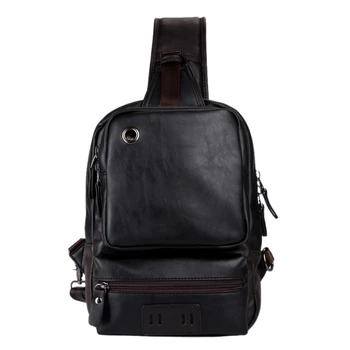 

Men's Casual Shoulder Messenger Bag Outdoor Sports Bag Bag Men's Chest Bag Large Capacity Chest Bag