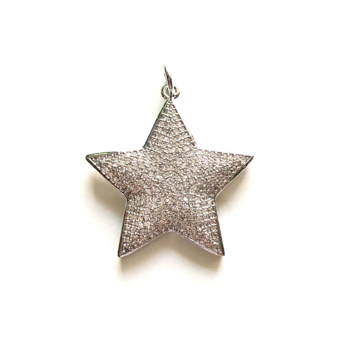 5pcs Big Size Star Charms for Women Bracelet Girl Necklace Making Trendy Pendants for Handmade Craft Jewelry Accessory Wholesale