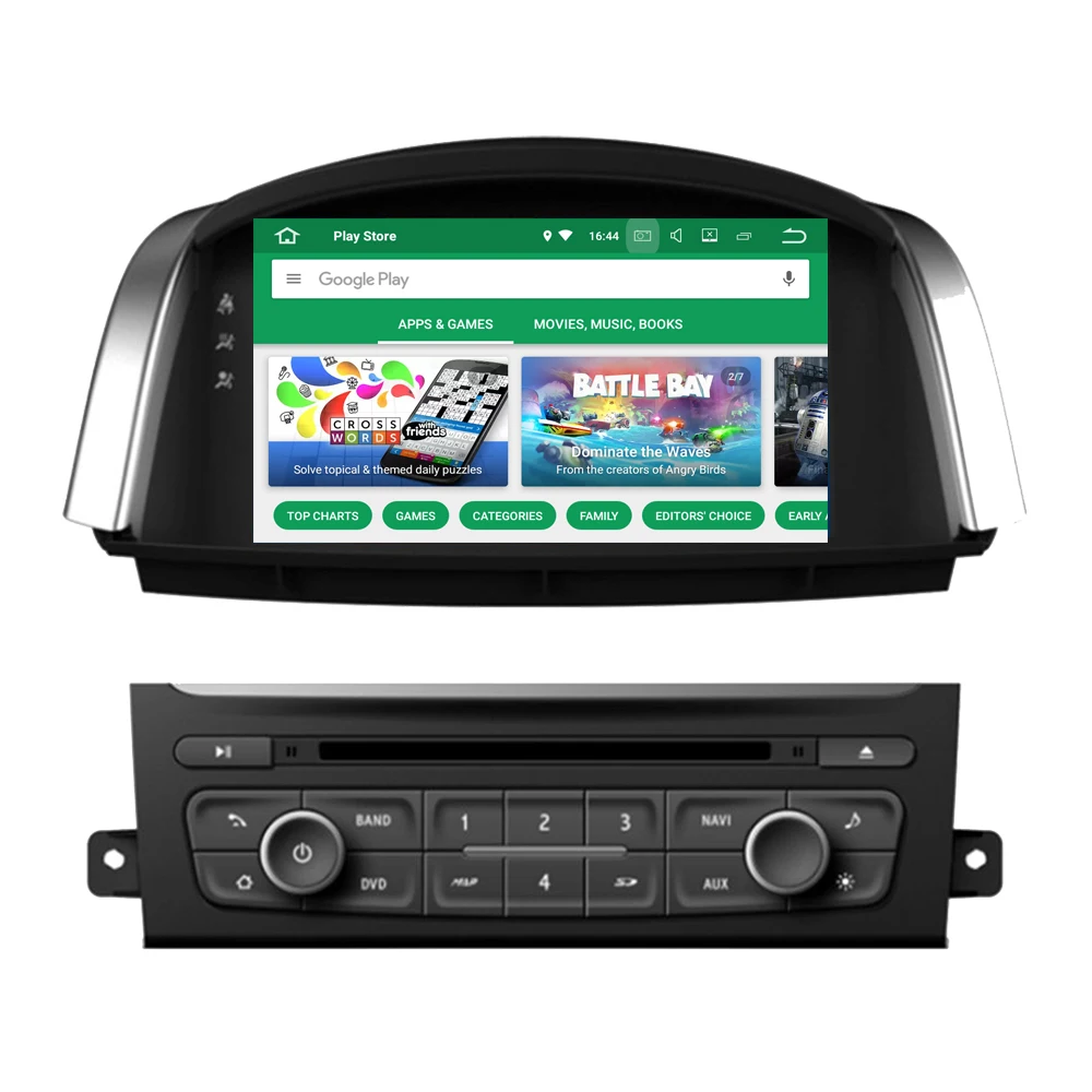 Автомобильный мультимедийный плеер RoverOne S200 Android 8 0 для Renault Koleos Samsung QM5 Авторадио DVD