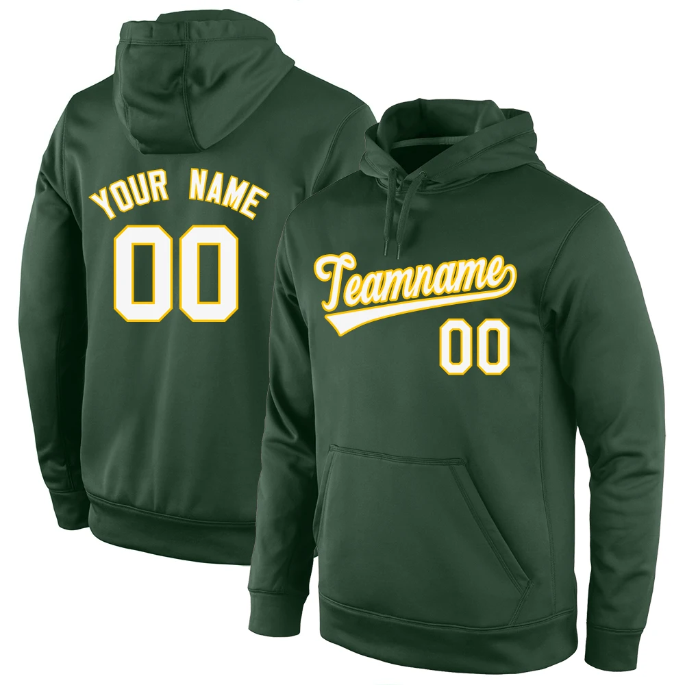 Custom Personalise Sweatshirt Hoodie Draw String Oversized Hoodie Print Name Number Pullovers Big Size