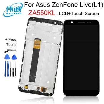 

5.5" LCD For Asus ZenFone Live (L1) ZA550KL LCD Display Screen + Touch Screen Assembly + Frame For X00RD/ZA550KL LCD+ Tools