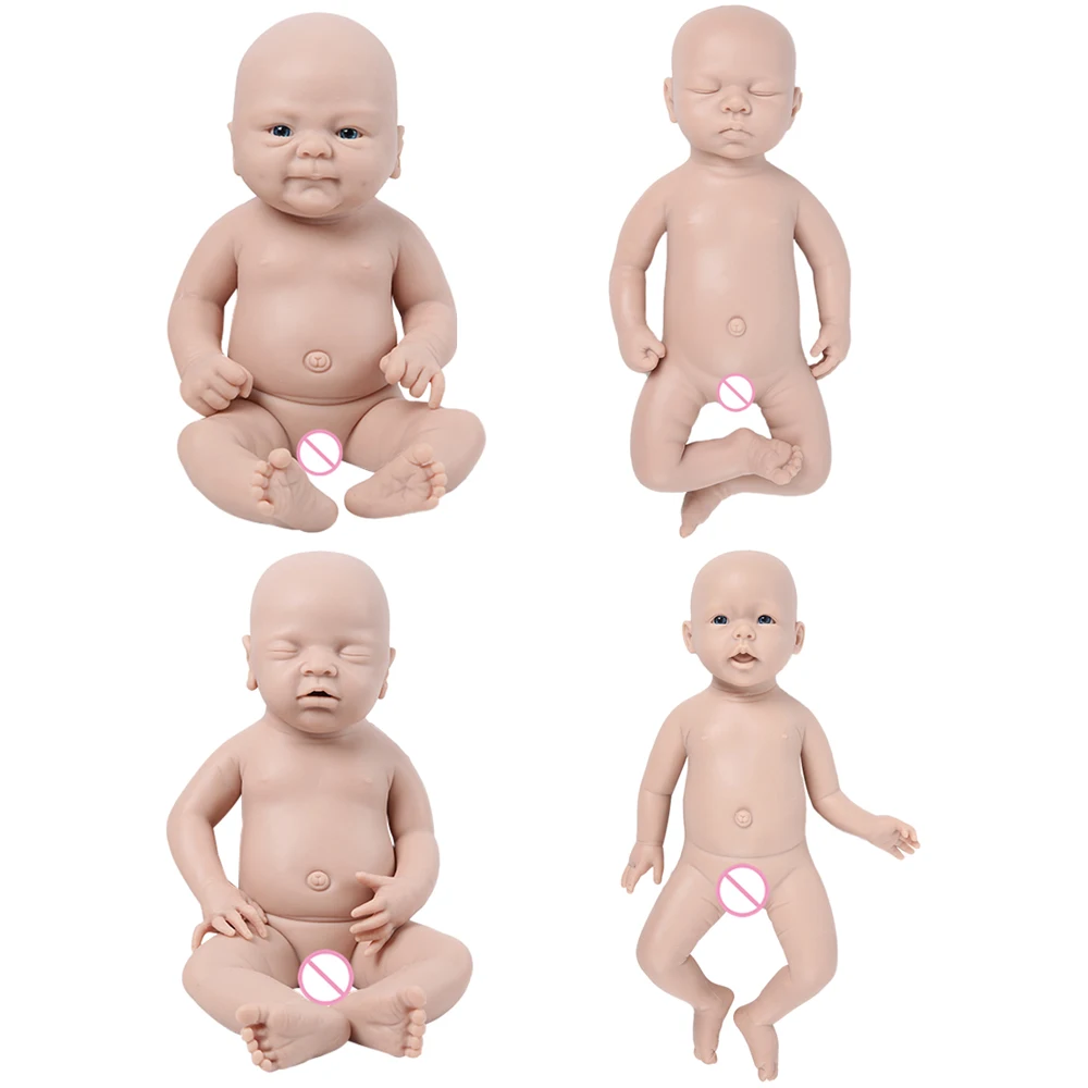 IVITA Reborn Doll Baby Toy Newborn Lifelike Full Body Soft Silicone Girl Dolls 