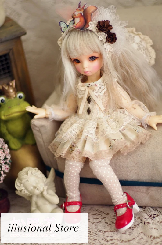 1/6 BJD SD кукольная одежда милое платье для 1/6 yosd Девочка Кукла Одежда