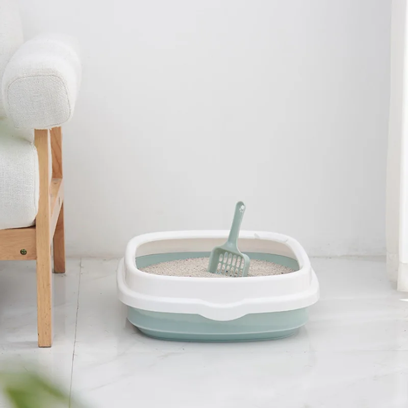Portable Plastic Pet Cat Bedpans Toilet Cat Box Folding Pet Litter Pan Waterproof Outdoor Travel Toilet Seat Dog Cat House Stuff Portable Plastic Pet Cat Bedpans Toilet Cat Box Folding Pet Litter Pan Waterproof Outdoor Travel Toilet Seat Dog Cat House Stuff