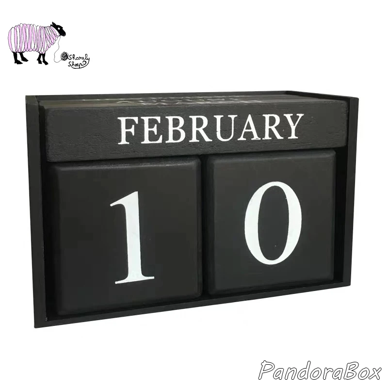 Newborn Baby Photography Props Wood Calendar Baby Boy Girl Birthday Recording fotografia Accessories Infant Baby Photoshoot Prop