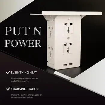 

Expansion Socket & Bracket USB Extension Socket charger Dual USB Port 2A Usb Outlet High Quality Bracket Outlet Socket