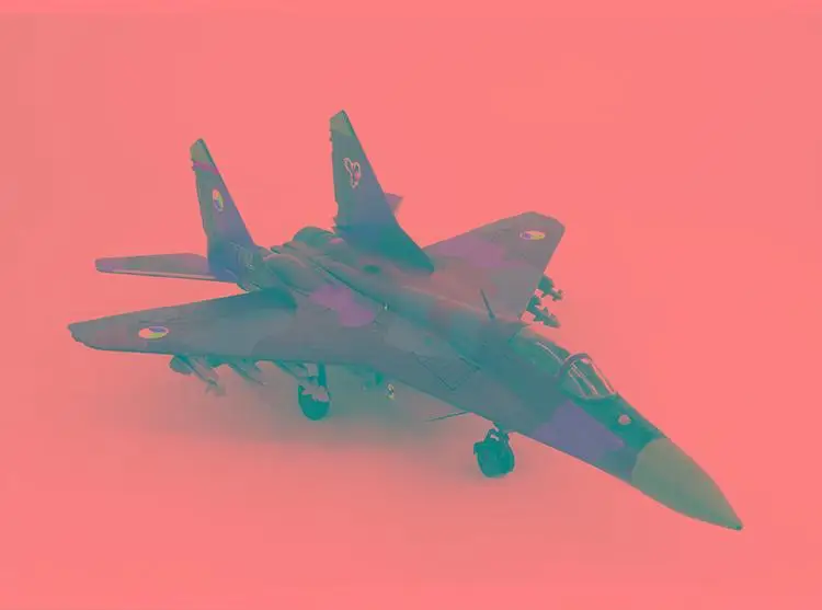 AF1 СССР MIG-29 Fulcrum 1/48 литой под давлением самолет модель самолета