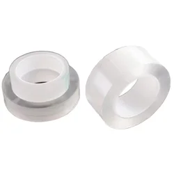 clown Thickness 2mm/1mm Nano Tape Double Sided Tape Transparent NoTrace Reusable Waterproof Adhesive Tape Cleanable Home tape